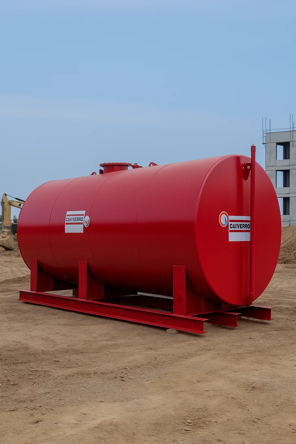 4,000‑gallon portable fuel cube