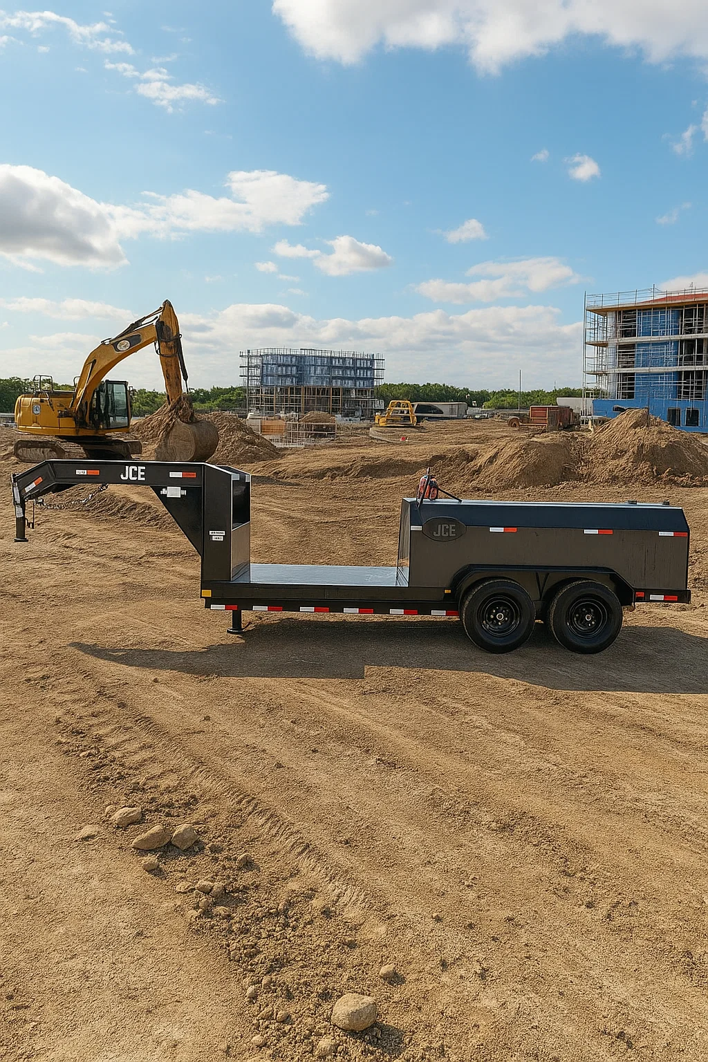 990‑gallon fuel trailer